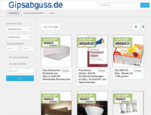Tablet Screenshot of gipsabguss.de